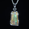 Silver Opal Pendant - Australian Opal Shop - 186 Brisbane Rd - Gold Coast - Qld