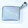 Sterling Silver - Solid Coober Pedy Dark Opal
