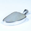 Coober Pedy Solid Crystal Opal Silver Pendant with Silver Chain (21mm x 14mm) Code - Y352