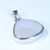 Coober Pedy Solid Opal Silver Pendant with Silver Chain (17.5 mm x 18mm) Code - Y349