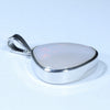Coober Pedy Solid Opal Silver Pendant with Silver Chain (17.5 mm x 18mm) Code - Y349
