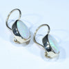 Coober Pedy Solid Opal Gold Earrings (10 x 8.5mm) Code W64
