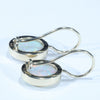 Coober Pedy Solid Opal Gold Earrings (10 x 8.5mm) Code W64