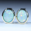 Crystal Opal Studs - Australian Opal Shop - 186 Brisbane Rd - Gold Coast - Qld