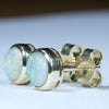 10k Gold - Solid Coober Pedy Crystal Opal - Australian Opal Shop - Gold Coast