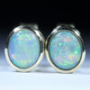 Crystal Opal Studs - Australian Opal Shop - 186 Brisbane Rd - Gold Coast - Qld