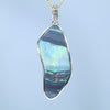Black Opal and Crystal Pendant - Anniversary Gift Idea - Australian Opal  Shop
