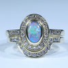 Opal Engagement Ring - Australian Opal Shop - 186 Brisbane Rd - Gold Coast 