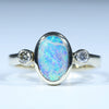 Gold Opal Ring - Australian Opal Shop - 186 Brisbane Rd - Gold Coast - Qld