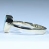 Natural Solid Australian Boulder Opal Gold Ring - Size 6.75  US Code - T95