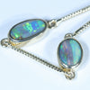 Australian Boulder Opal Gold Bracelet 14cm - 16cm  Code GB3
