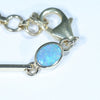 Australian Boulder Opal Gold Bracelet 15cm - 16.5cm  Code GB1