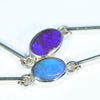 Australian Boulder Opal Gold Bracelet 15cm - 17cm  Code GB2