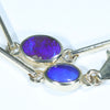 Australian Boulder Opal Gold Bracelet 15cm - 17cm  Code GB2