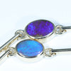 Australian Boulder Opal Gold Bracelet 15cm - 17cm  Code GB2