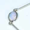 Australian Crystal Opal Gold Bracelet 14cm - 16.5cm  Code GB4