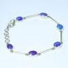 Opal Birthstone for October - Australian Opal Shop - Gold Opal Bracelet