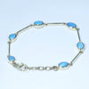 Australian Boulder Opal Gold Bracelet 15cm - 16.5cm  Code GB1