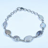 Silver Opal Bracelet - Opal Birthstone for October - Australian Opal Shop - Qld