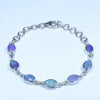 Silver Opal Bracelet - Australian Opal Shop - 186 Brisbane Rd - Gold Coast - Qld