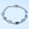 Silver Opal Bracelet - Australian Opal Shop -186 Brisbane Rd - Gold Coast - Qld