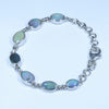 Natural Australian Silver Opal Bracelet