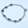 Sterling Silver - X6 Solid Boulder Opals - X1 Solid Lighting Ridge Black Opal