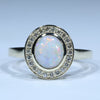 White Opal Gold Ring - Australian Opal Shop - 186 Brisbane Rd - Gold Coast 