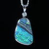 White Gold Opal Pendant - Australian Opal Shop - Gold Coast - Qld