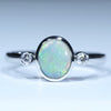 Silver Opal Ring - Australian Opal Shop - 186 Brisbane Rd - Gold Coast - Qld