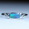 Silver Opal Ring - Australian Opal Shop - 186 Brisbane Rd - Gold Coast - Qld