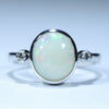 Silver Opal Ring - Australian Opal Shop - 186 Brisbane Rd - Gold Coast - Qld
