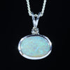 Silver Opal Pendant - Australian Opal Shop - 186 Brisbane Rd - Gold Coast - Qld