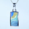 Silver Opal Pendant - Australian Opal Shop - 186 Brisbane Rd - Gold Coast - Qld