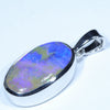Sterling Silver - Solid Queensland Boulder Opal 