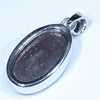 Australian Boulder Opal Silver Pendant with Silver Chain (17.5mm x 10.5mm) Code - Y385