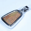 Australian Pipe Opal Silver Pendant with Silver Chain (14mm x 10.5mm) Code - Y384