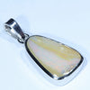 Australian Boulder Opal Silver Pendant with Silver Chain (16mm x 10.5mm) Code - Y379