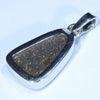 Australian Boulder Opal Silver Pendant with Silver Chain (16mm x 10.5mm) Code - Y379