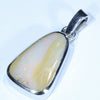 Australian Boulder Opal Silver Pendant with Silver Chain (16mm x 10.5mm) Code - Y379