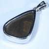 Australian Boulder Opal Silver Pendant with Silver Chain (20mm x 14mm) Code - Y392