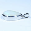 Coober Pedy Solid Opal Silver Pendant with Silver Chain (18mm x 14mm) Code - Y405