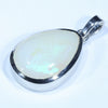 Sterling Silver - Solid Coober Pedy Dark Opal