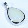 Coober Pedy Solid Opal Silver Pendant with Silver Chain (18mm x 14mm) Code - Y405