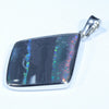 Sterling Silver - Solid Lighting Ridge Black Opal