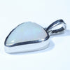 Coober Pedy Solid Opal Silver Pendant with Silver Chain (15mm x 12mm) Code - Y403