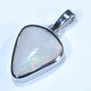 Sterling Silver - Solid Coober Pedy Dark Opal