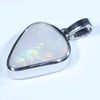 Coober Pedy Solid Opal Silver Pendant with Silver Chain (15mm x 12mm) Code - Y401