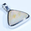 Australian Boulder Opal Silver Pendant with Silver Chain (16.5mm x 13mm) Code - Y397
