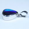 Australian Boulder Opal Silver Pendant with Silver Chain (14mm x 12mm) Code - Y389